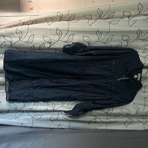 Christopher & Banks denim dress size 8 NWT